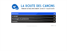 Tablet Screenshot of laroutedescanons.medalp.eu