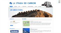 Desktop Screenshot of lastradadeicannoni.medalp.eu